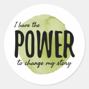 Sticker Rond motivation pour le travail et la réussite
