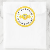 Sticker Rond Motivational good job teachers stikers (Sac)