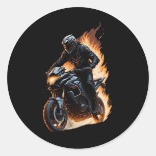 Sticker Rond Moto X