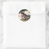 Sticker Rond Motocross (Sac)