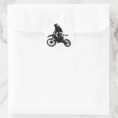 Sticker Rond Motocross (Sac)