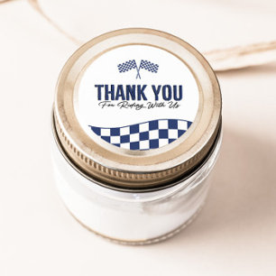 Sticker Rond Motocross Dirt Bike Boys Anniversaire