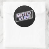 Sticker Rond MOTOVUNE brillant (Sac)