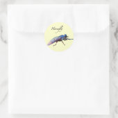 Sticker Rond Mouche (Sac)