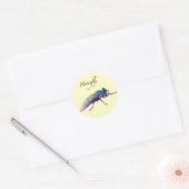 Sticker Rond Mouche (Enveloppe)