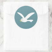 Sticker Rond Mouette (Sac)