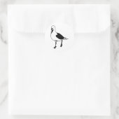 Sticker Rond Mouette (Sac)