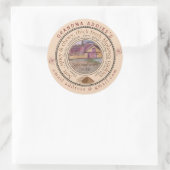 Sticker Rond moules biscuit grande personnaliser (Sac)