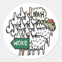 Mouton anti-Woke drôle