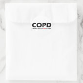 Sticker Rond MPOC - Trouble chronique du Carlin obsessionnel (Sac)