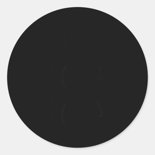 Sticker Rond Mr Lova Lova  (Devant)