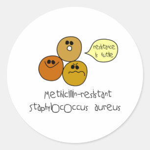 STICKER ROND MRSA