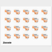 Sticker Rond MS Sclérose en plaques BUTTERFER 3.1 (Feuille)