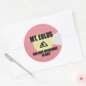 Sticker Rond Mt. Eolus (Enveloppe)