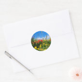 Sticker Rond Mt. Fleur sauvage (Enveloppe)