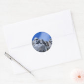Sticker Rond Mt. Rushmore (Enveloppe)