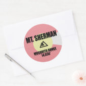 Sticker Rond Mt. Sherman (Enveloppe)