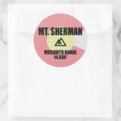 Sticker Rond Mt. Sherman (Sac)