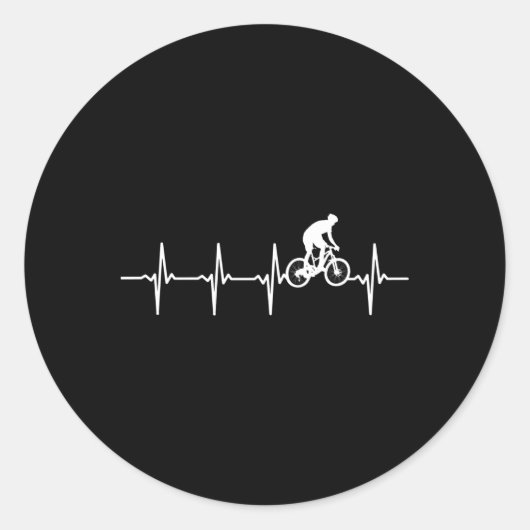 Sticker Rond Mtb VTT Hebeat Pour VTT (Devant)