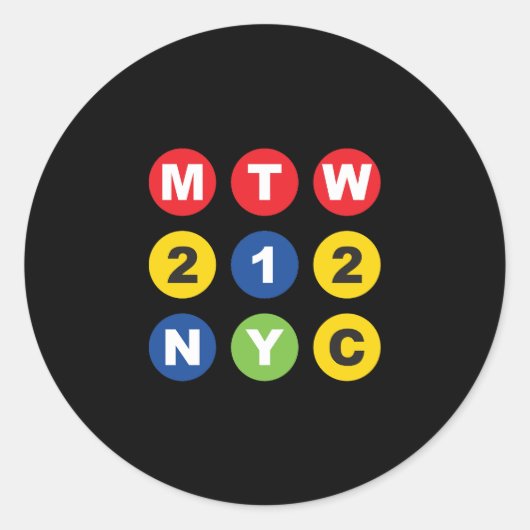 Sticker Rond MTW Logo (Devant)