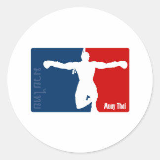 Sticker Rond Muay Thai