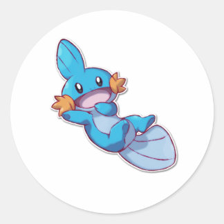 Sticker Rond Mudkip