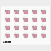 Sticker Rond Mug Ennemis à Amants (lecteur) (Feuille)