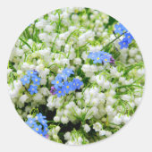 Sticker Rond Muguet (Devant)