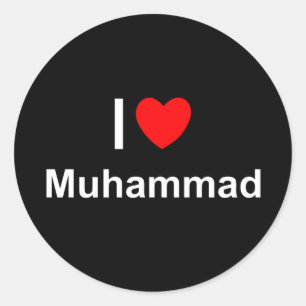 Sticker Rond Muhammad