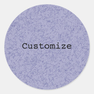 Sticker Rond Mur gris bleu - Modèle