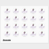 Sticker Rond Mûre sucrée (Feuille)