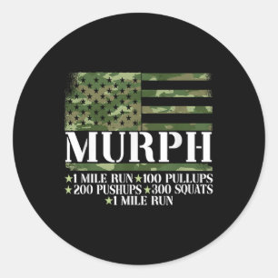Sticker Rond Murph Memorial Day Workout