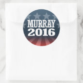 Sticker Rond Murray - Patty Murray 2016 (Sac)