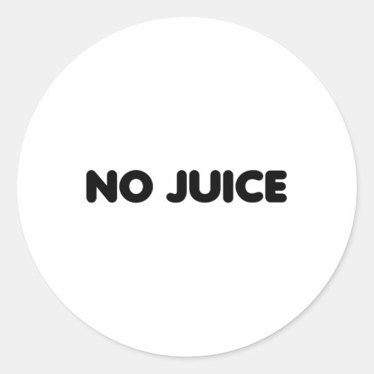 Sticker Rond Musculation sans jus proprement (Devant)