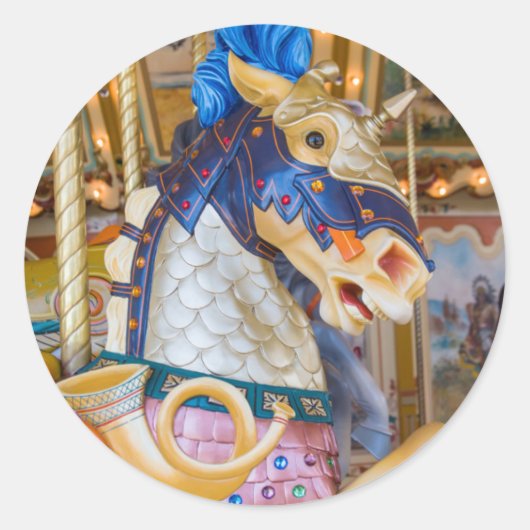 Sticker Rond Musée public de Grand Rapids (Devant)