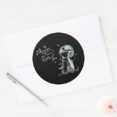 Sticker Rond musique (Enveloppe)