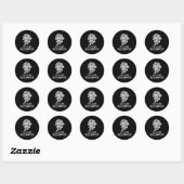 Sticker Rond Musique - 250 Ans De Ludwig van Beethoven (Feuille)