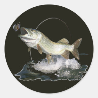 Sticker Rond Musky