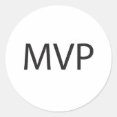 STICKER ROND MVP (Devant)
