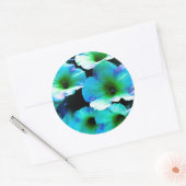 Sticker Rond My Blue Petunia (Enveloppe)