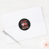 Sticker Rond My Cl Is Full Of Sweet Hearts Hipe Teacher Va  (Enveloppe)
