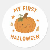 Sticker Rond My First Halloween 2025 Baby sticker, Halloween (Devant)