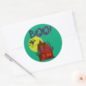 Sticker Rond My halloween (Enveloppe)