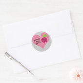 Sticker Rond My Heart Beets for you (Enveloppe)