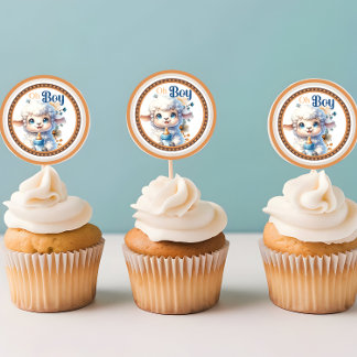 Sticker Rond My Little Lamb