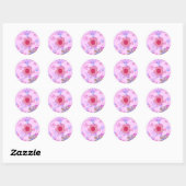 Sticker Rond My Little Princess : Baby Pink Vector Inspirationa (Feuille)