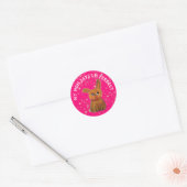 Sticker Rond My Monthly Hapiness magic rabbit (Enveloppe)