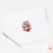 Sticker Rond My Ride : Mon Vibe (Enveloppe)