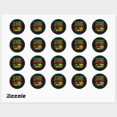 Sticker Rond My Teachers Buttons 100 Jours Fun School 2023 (Feuille)
