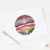 Sticker Rond Myanmar (Enveloppe)